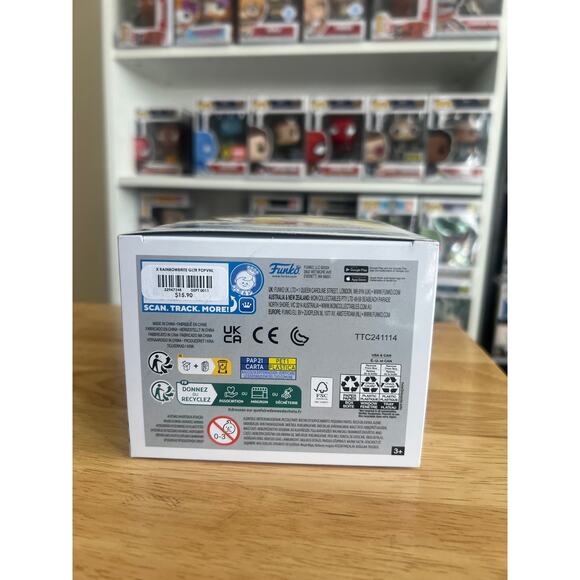 NEW IN HAND DIAMOND GLITTER EXCLUSIVE Rainbow Brite w/ Sprite Funko Pop #1796 TV - Picture 6 of 6